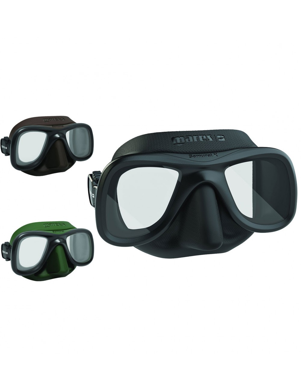 MARES SAMURAI-X SPEARFISHING FREE DIVING MASK