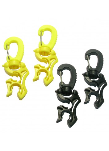 MOSQUETÓN LATIGUILLO CLIP INOX (2 Uds.)