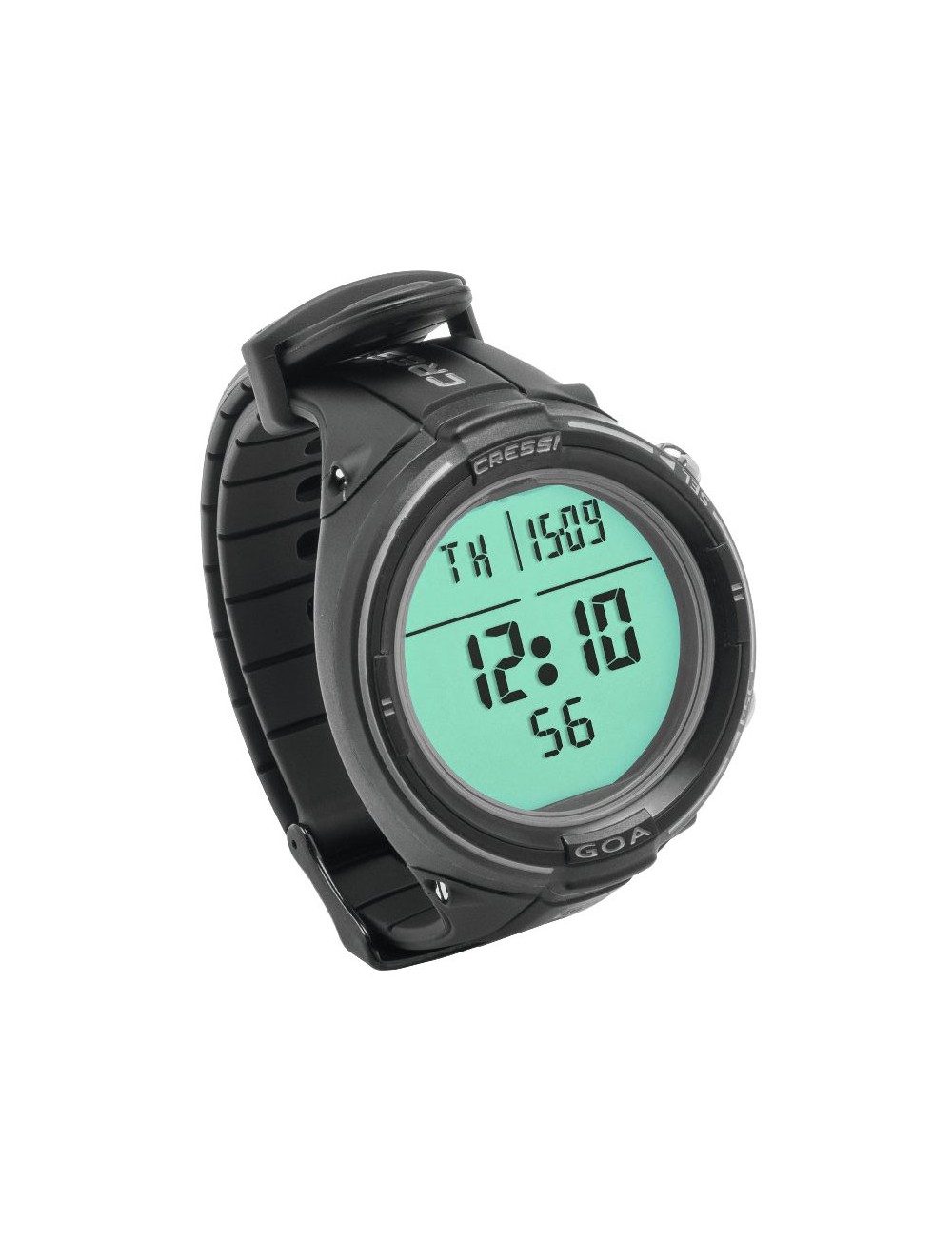CRESSI GOA SCUBA DIVING COMPUTER BLACK GREY