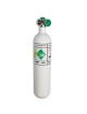 2 L STEEL OXYGEN CYLINDER W/ VALVE