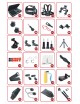 ACTION CAM ACCESSORIES SET