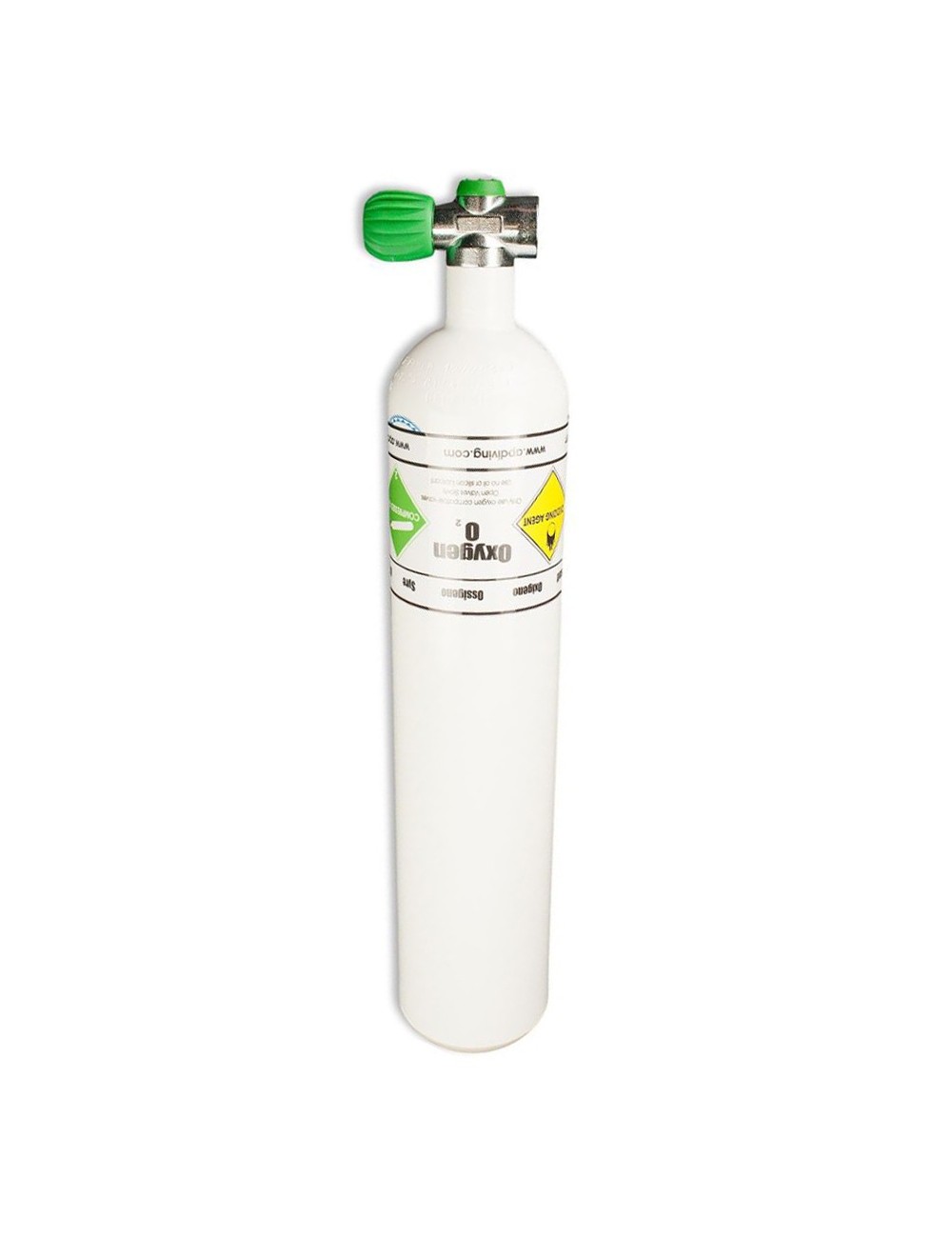 BOUTEILLE ACIER 12 L LONGUE SANS ROBINET