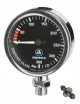 TEK PRESSURE GAUGE 52 MM BLACK