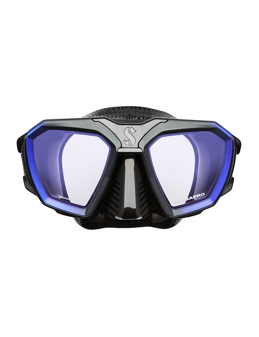 MASCARA SCUBAPRO BUCEO D-MASK NEGRO/AZUL