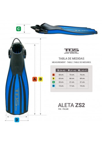 Aletas regulables de buceo - Material de buceo, apnea, snorkeling y natación