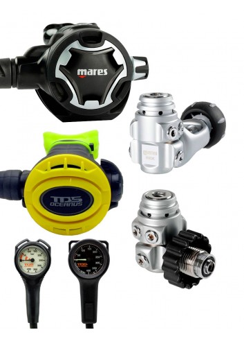 MASCARA BUCEO TDS GRADUADA MISTRAL + LENTES POSITIVAS (PRESBICIA)