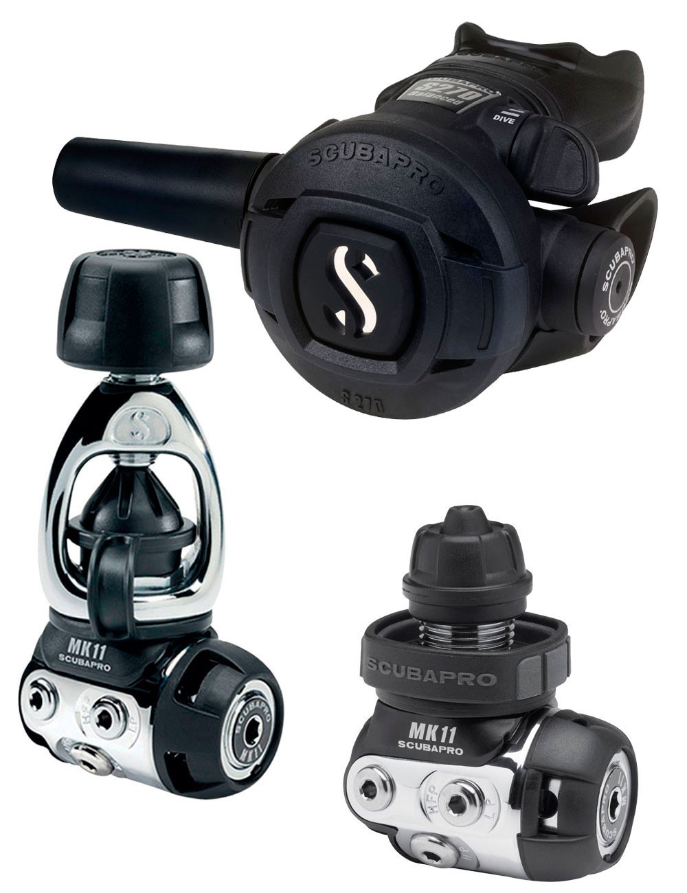 SCUBAPRO MK11 S270 SCUBA DIVING REGULATOR