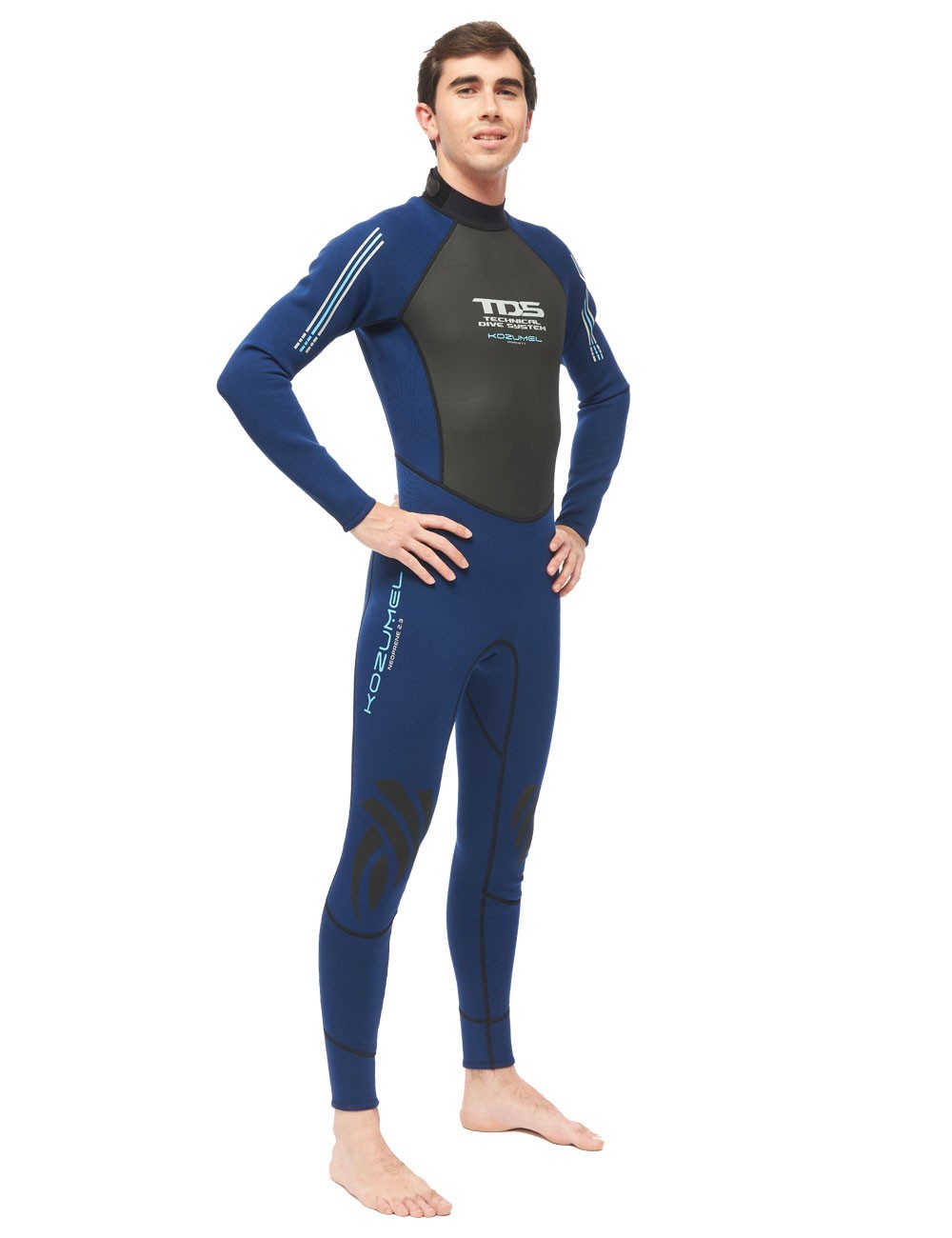 TRAJE MONO BUCEO TDS SCUBA 5.0 HOMBRE NEOPRENO 5 MM