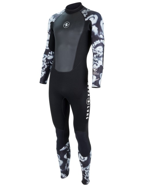 AQUALUNG HYDROFLEX BLACK/GREY DIVING JUMPSUIT 3 MM MAN