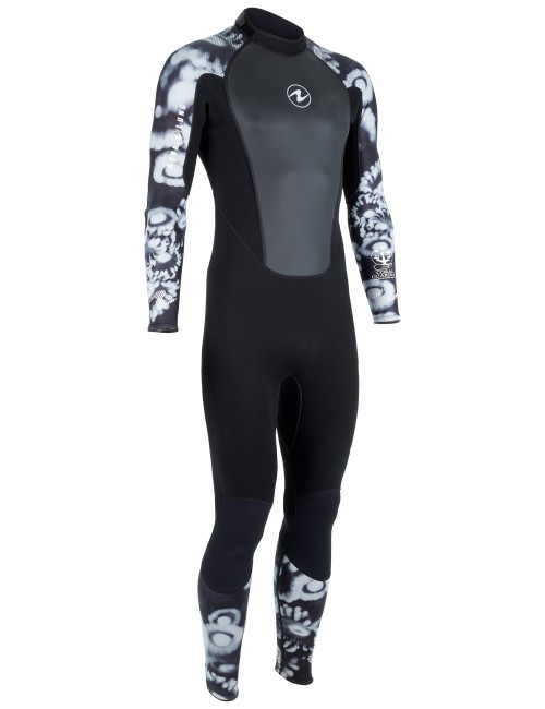 AQUALUNG HYDROFLEX BLACK/GREY DIVING JUMPSUIT 3 MM MAN