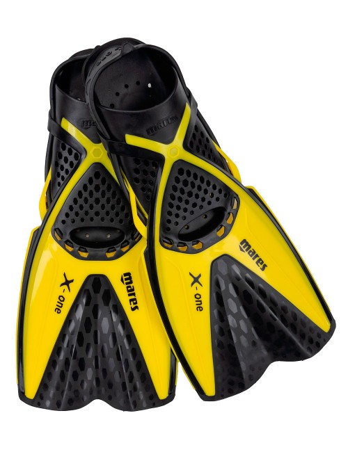 ALETA MARES X-ONE NATACION SNORKEL AMARILLO