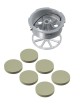 CAPS & DISCS FOR HYPERFILTER KIT (6 Uds)
