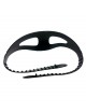 SANGLE MASQUE SILICONE 20 mm NOIR