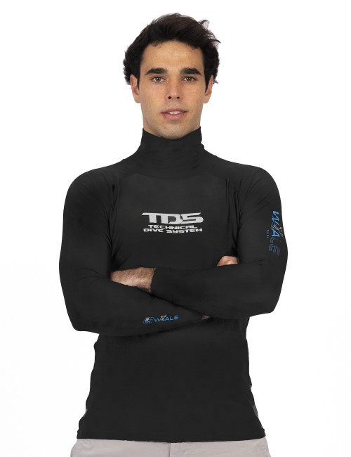 CAMISETA LYCRA TDS WHALE M/LARGA HOMBRE BUCEO