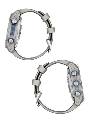 ORDENADOR GARMIN BUCEO DESCENT™ Mk3 43 MM ACERO INOXIDABLE CORREA SILICONA GRIS
