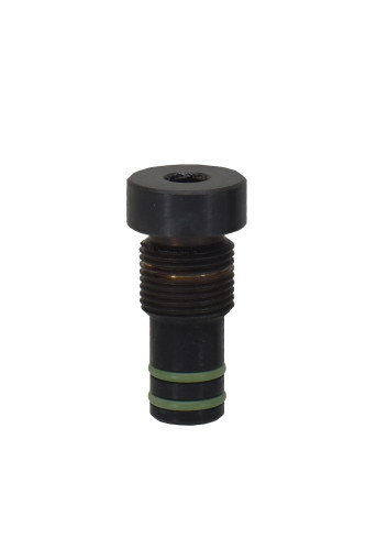 LEFT TWIN VALVE CAP BLACK