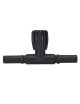 MANIFOLD 171 MM BLACK W/ ISOLATION VALVE