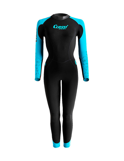COMBINAISON MONOPIÈCE CRESSI NATATION SNORKELING PADDLE SURF KARUA  3 2 MM FEMME