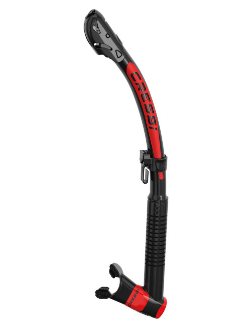 TUBO CRESSI BUCEO SNORKEL ITACA NEGRO