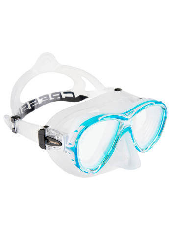 CRESSI NAXOS SCUBA DIVING MASK TRANSPARENT SILICONE