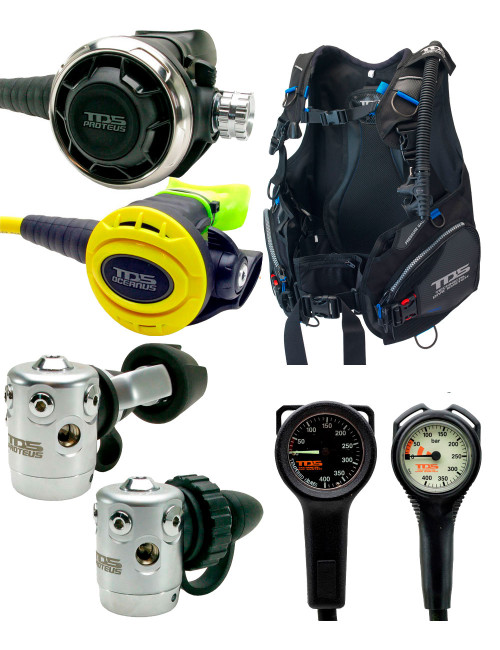 PACK ÉQUIPE COMPLÈTE PLONGÉE TDS OWD PLUS