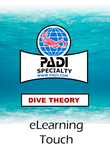 PADI eLEARNING TOUCH COURSE DIVE THEORY PLONGEE THÉORIE