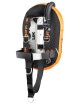 ALA BACKMOUNT MONOBOTELLA SET NEGRO/NARANJA17.5L