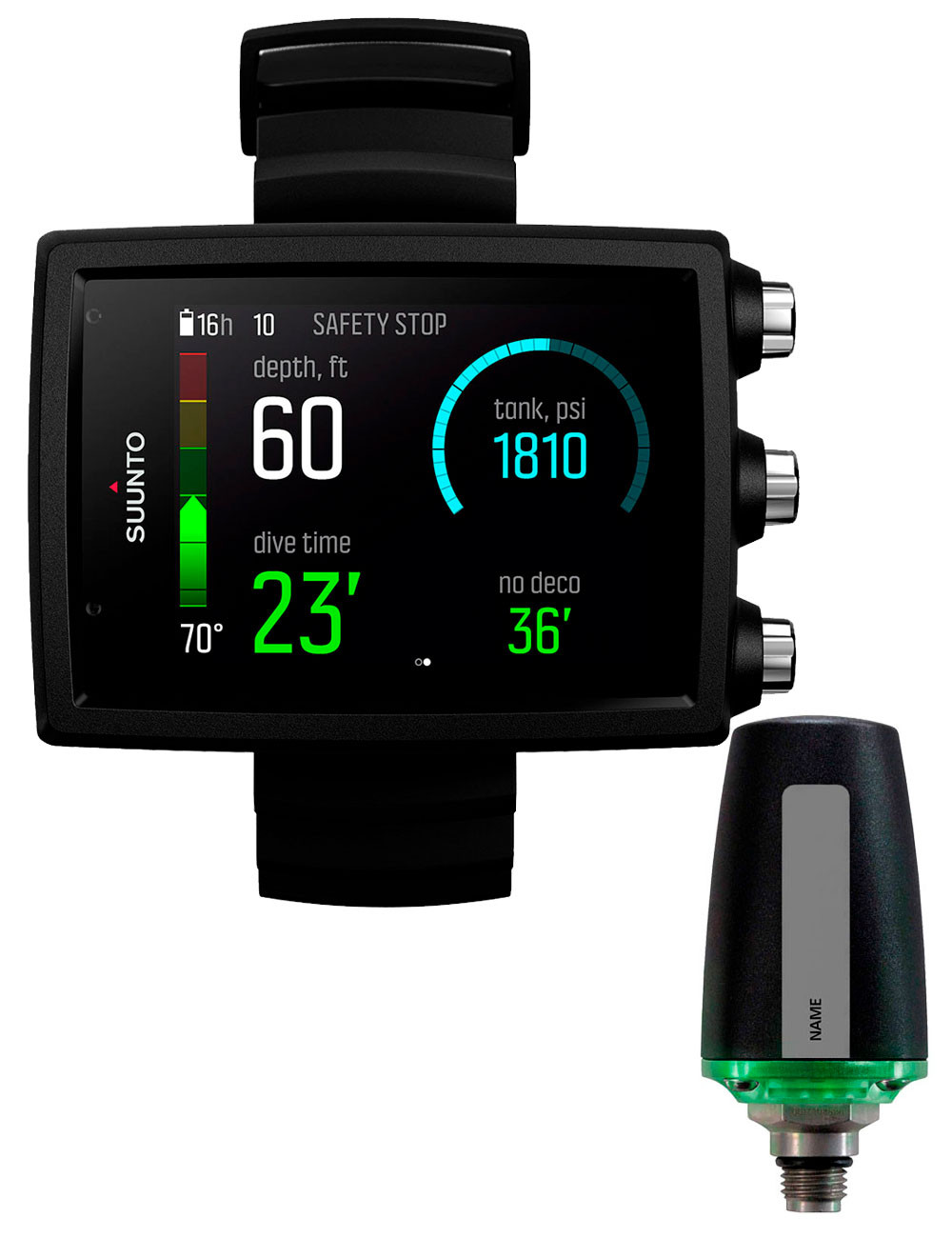 PACK ORDINATEUR SUUNTO EON CORE BLACK + ÉMETTEUR