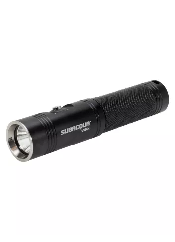 SUBACQUA V20 SCUBA DIVING LED TORCH 2000 LUMEN BLACK