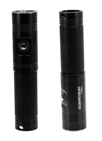 SUBACQUA V20 SCUBA DIVING LED TORCH 2000 LUMEN BLACK