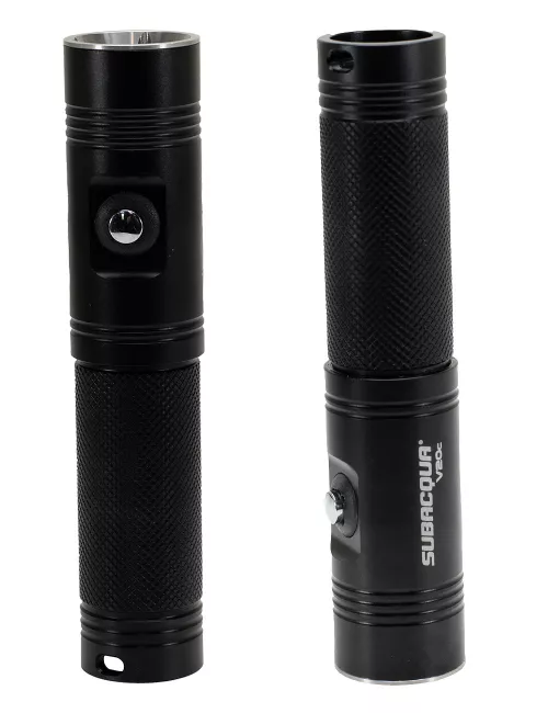 SUBACQUA V20 SCUBA DIVING LED TORCH 2000 LUMEN BLACK